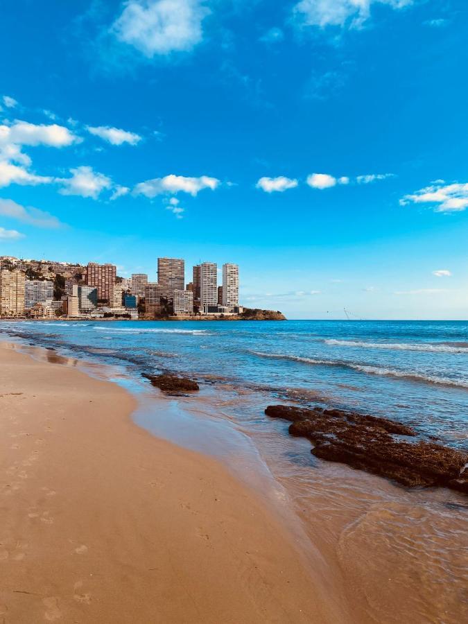Gemelos Levante Beach Apartments Benidorm Bagian luar foto