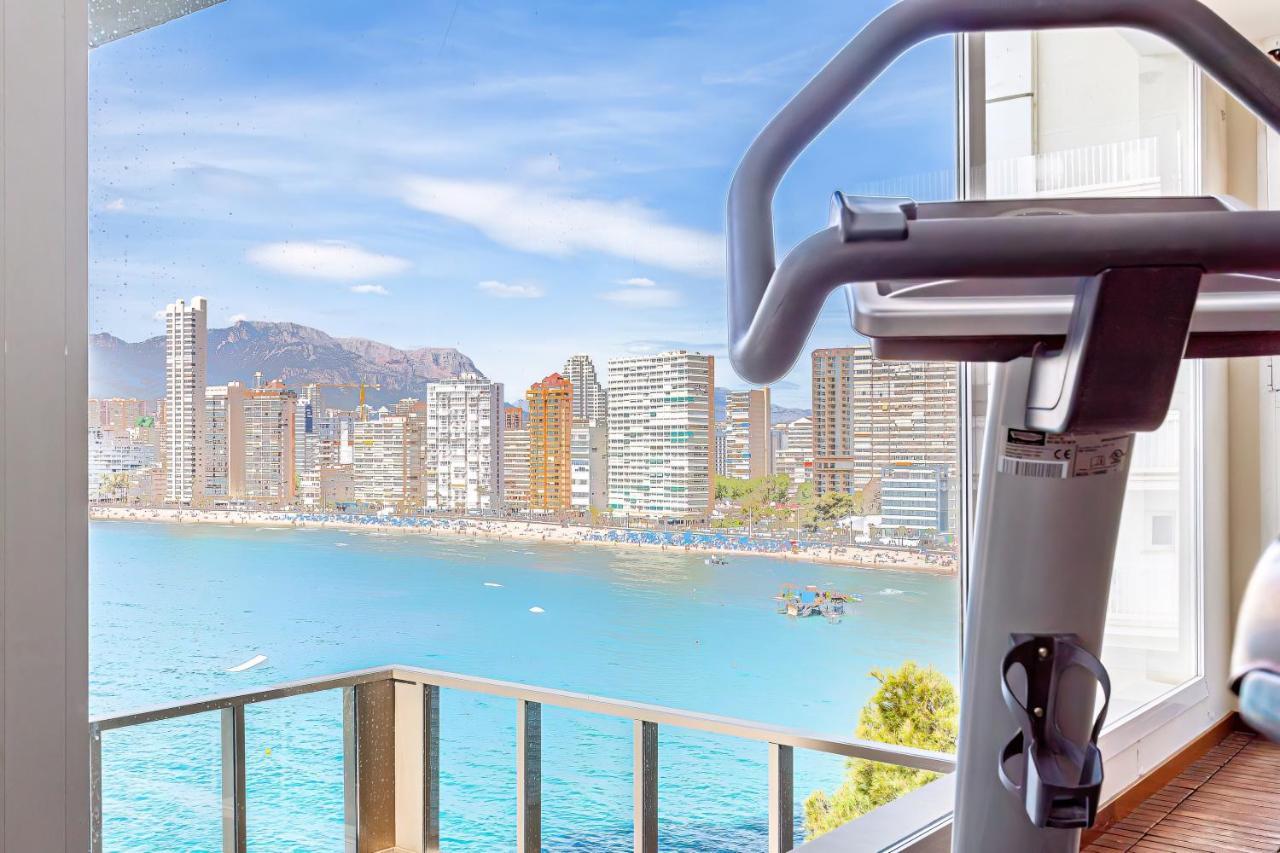 Gemelos Levante Beach Apartments Benidorm Bagian luar foto