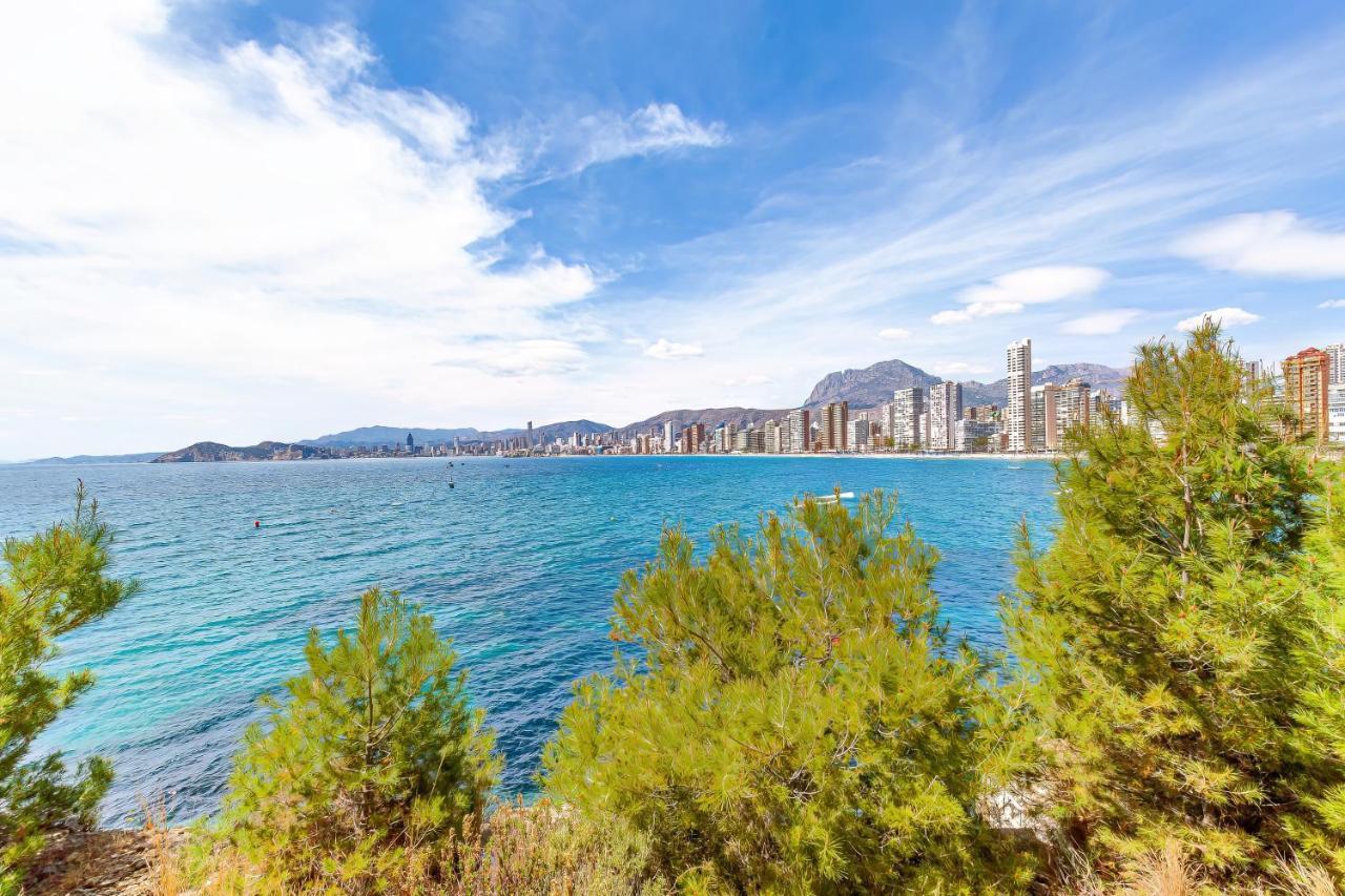 Gemelos Levante Beach Apartments Benidorm Bagian luar foto